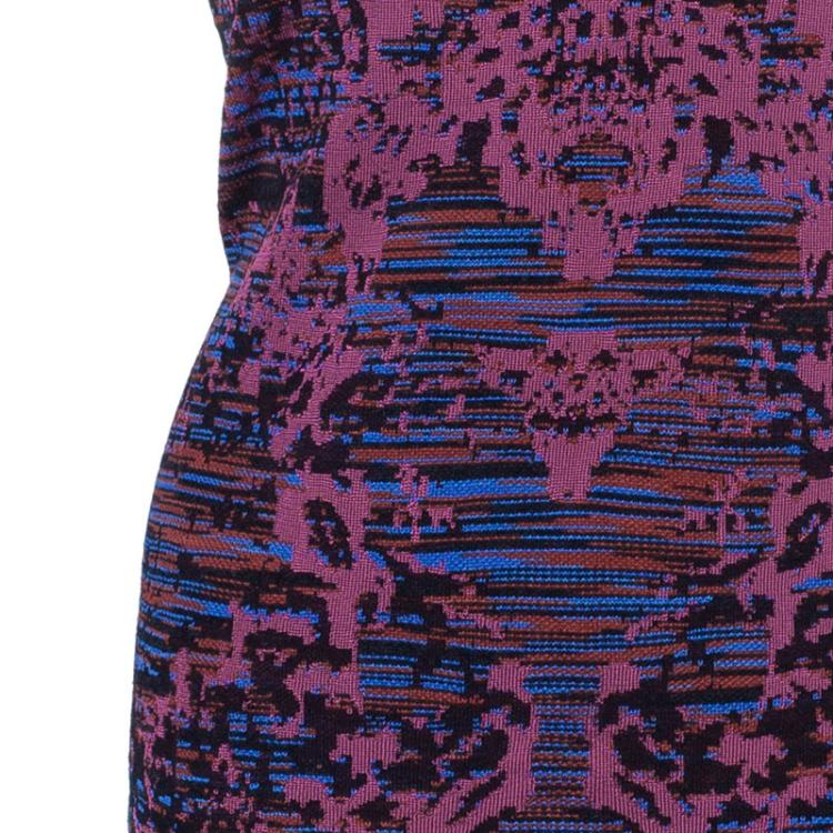 Pre Owned M Missoni Racerback Knit Body-Con Dress M