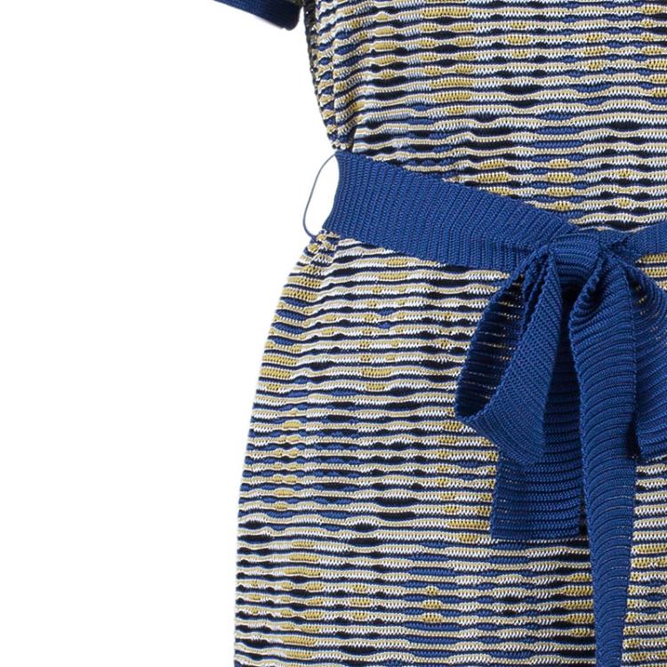 Pre Owned M Missoni Circle Print Knit Dress S