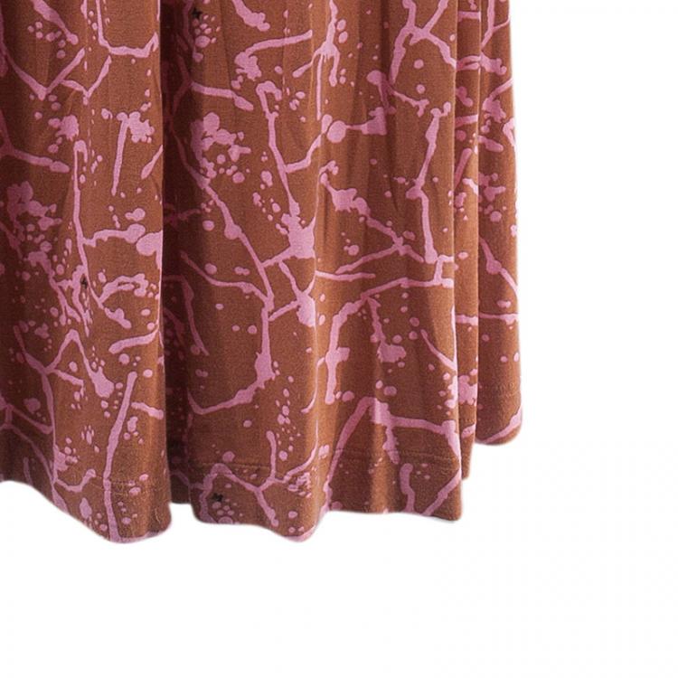 Pre Owned M Missoni Multi-print Maxi Dress L