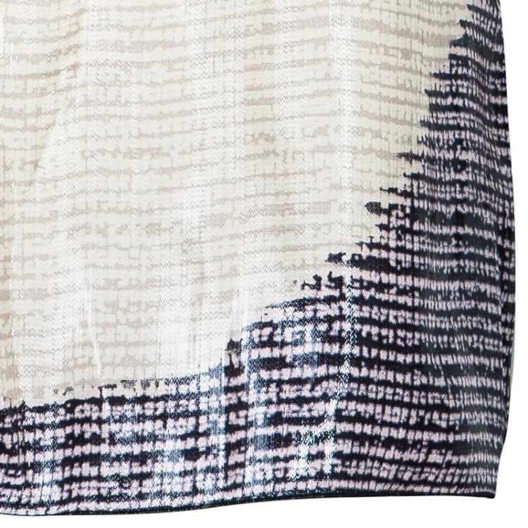 Pre Owned M Missoni Multicolor Mix Fabric Top S