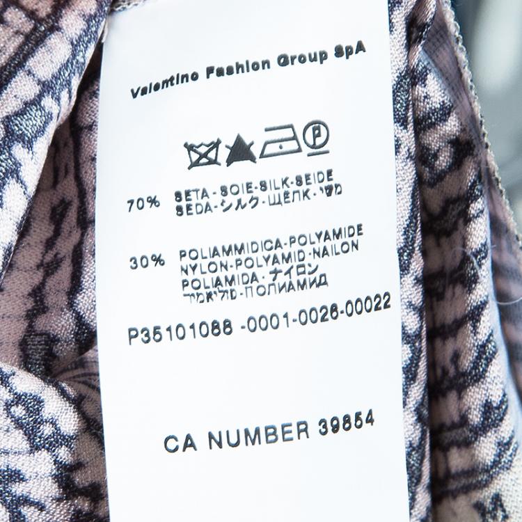 Pre Owned M Missoni Multicolor Mix Fabric Top S