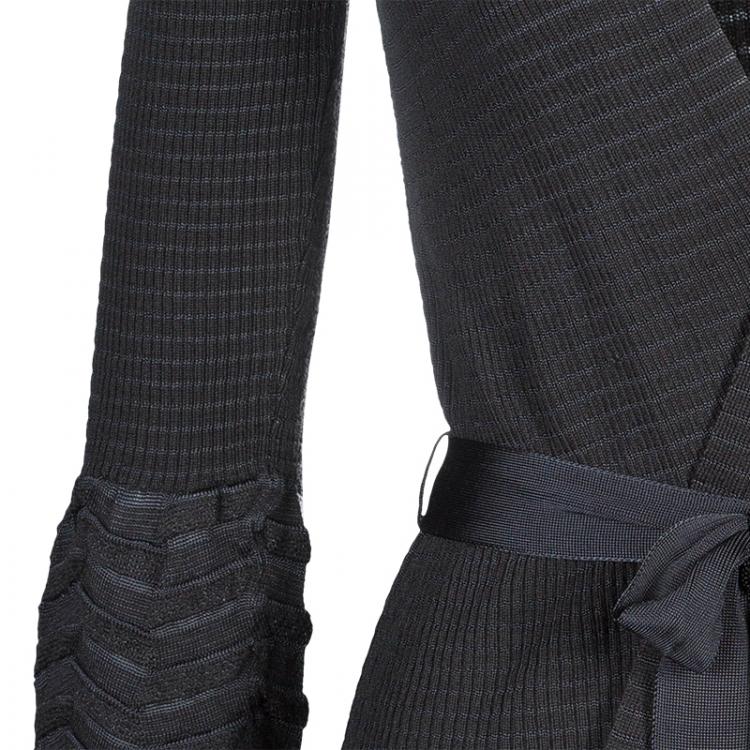 Pre Owned M Missoni Grey Cardigan M