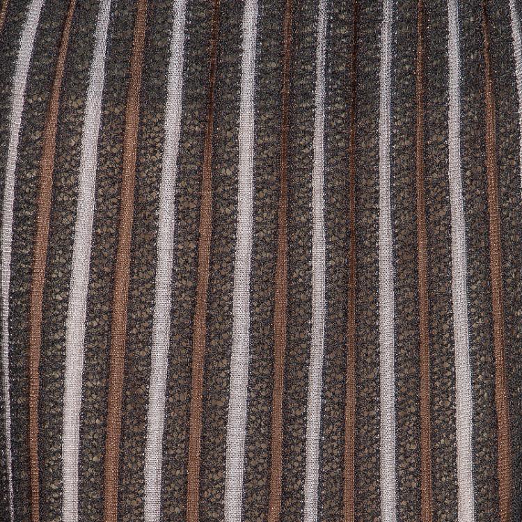 Pre Owned M Missoni Striped Textured Maxi Skirt S