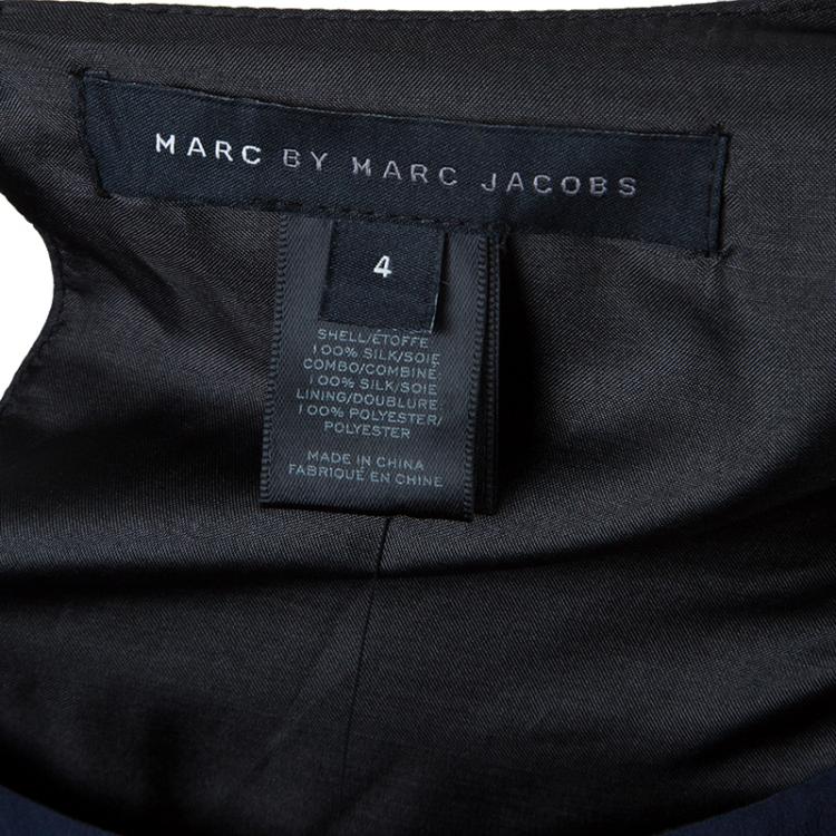 Pre Owned Marc by Marc Jacobs Color Block Shift Dress S