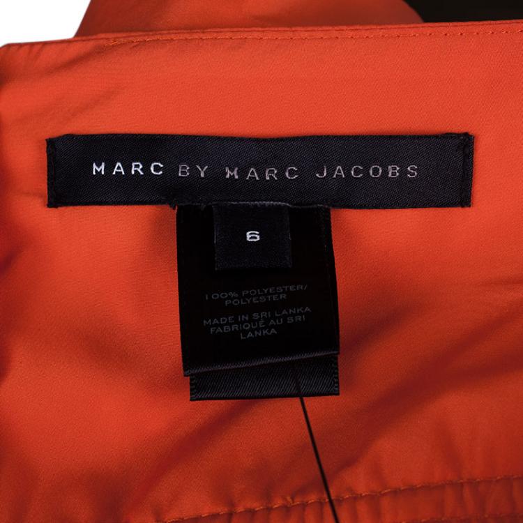 Pre Owned Marc by Marc Jacobs Neon Orange Shorts M