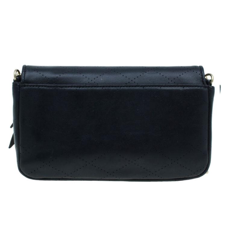 Pre Owned Marc by Marc Jacobs Black Leather Monica Crossbody Bag