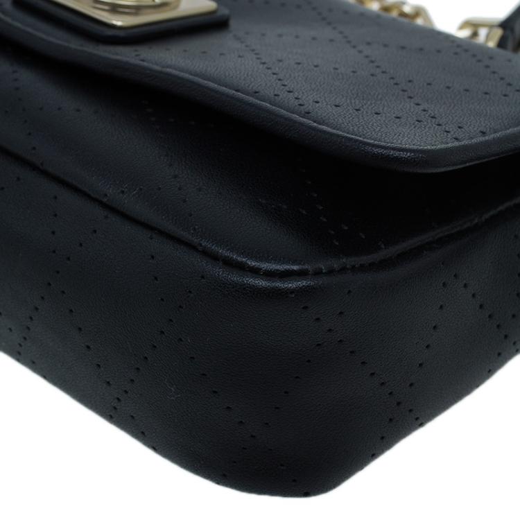 Pre Owned Marc by Marc Jacobs Black Leather Monica Crossbody Bag