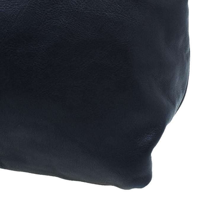 Pre Owned Marc by Marc Jacobs Black Leather Marchive Tote Bag