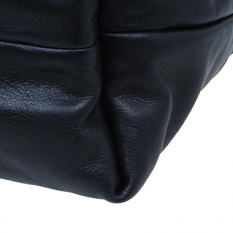 Pre Owned Marc by Marc Jacobs Black Leather Marchive Tote Bag