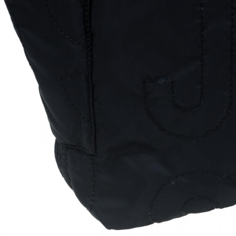 Pre Owned Marc By Marc Jacobs Black Pretty Nylon Little Tate Tote