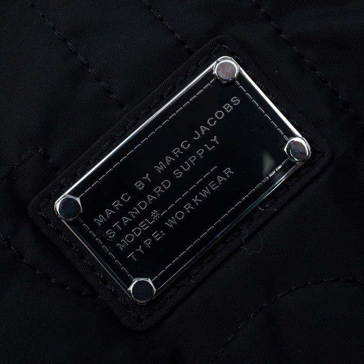 Pre Owned Marc By Marc Jacobs Black Pretty Nylon Little Tate Tote