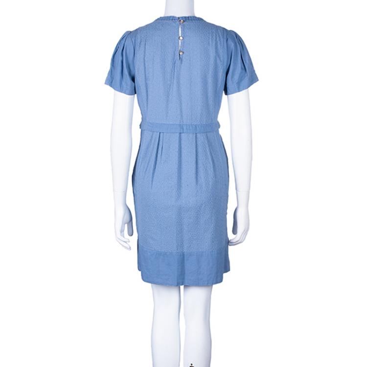 Pre Owned Marc by Marc Jacobs Blue Dress M