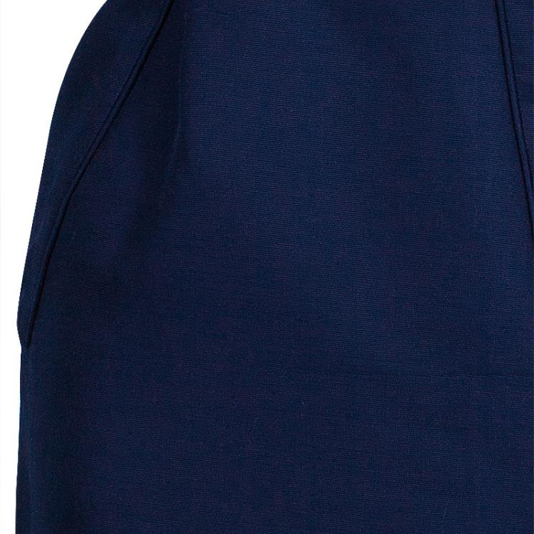 Pre Owned Marc by Marc Jacobs Navy Blue Sleeveless Dress M