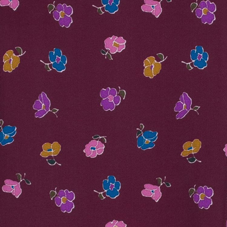 Pre Owned Marc by Marc Jacobs Purple Floral Top M