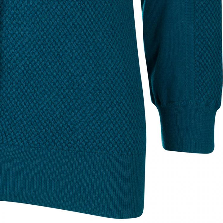Pre Owned Marc by Marc Jacobs Teal Cardigan S