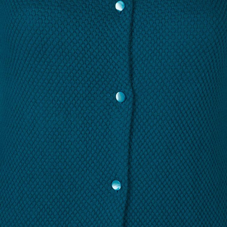 Pre Owned Marc by Marc Jacobs Teal Cardigan S