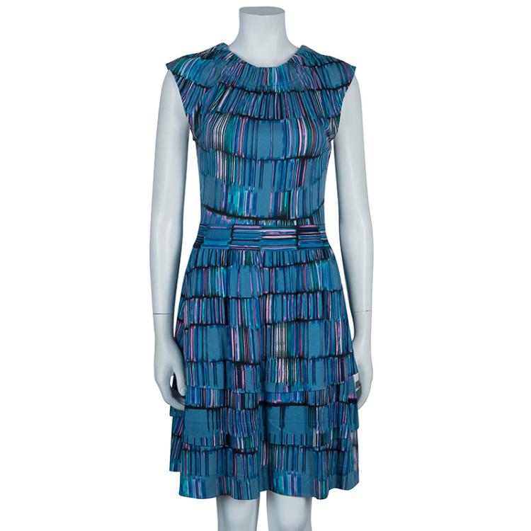 Pre Owned Marc by Marc Jacobs Multicolor Cotton Dress XS