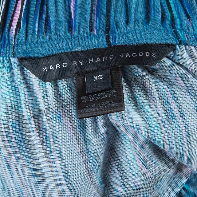 Pre Owned Marc by Marc Jacobs Multicolor Cotton Dress XS