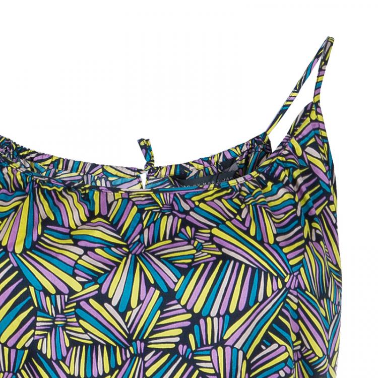 Pre Owned Marc by Marc Jacobs Multicolor Sleeveless Dress L