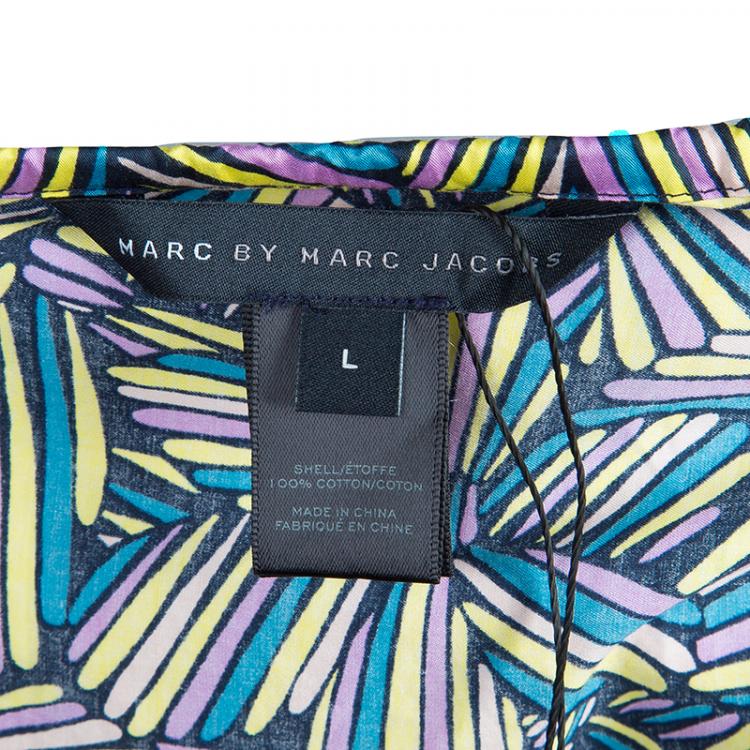 Pre Owned Marc by Marc Jacobs Multicolor Sleeveless Dress L