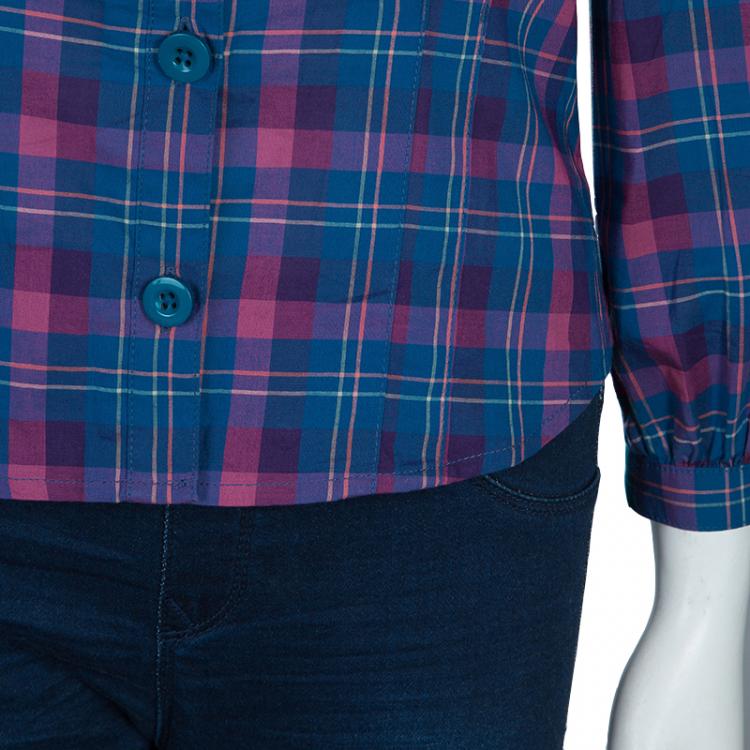 Pre Owned Marc By Marc Jacobs Plaid Shirt S