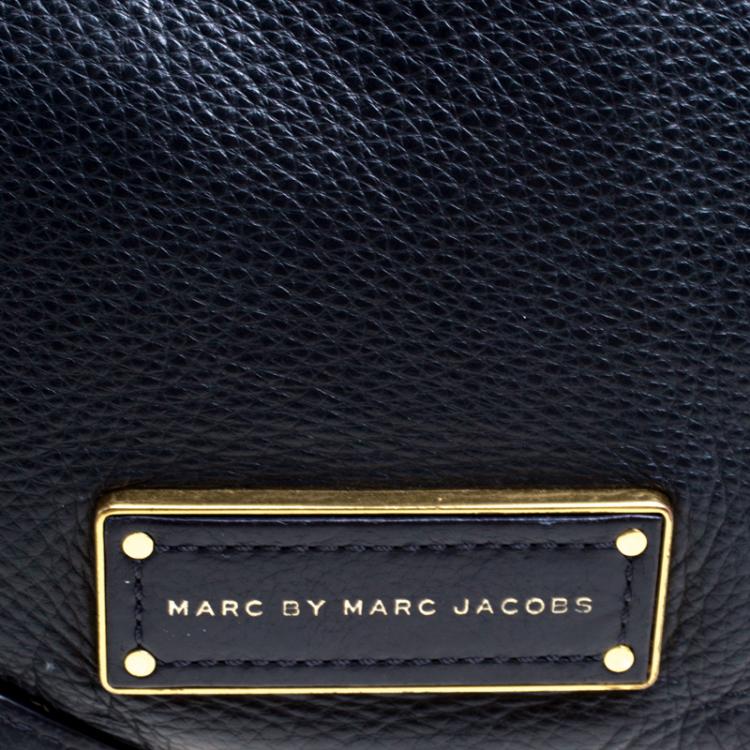 Pre Owned Marc by Marc Jacobs Black Leather Too Hot To Handle Shoulder Bag