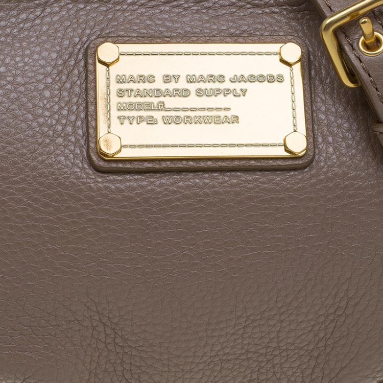 Pre Owned Marc by Marc Jacobs Brown Leather Classic Q Percy Crossbody