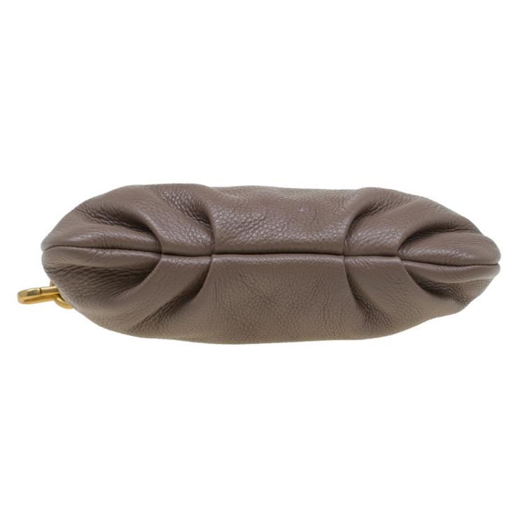 Pre Owned Marc by Marc Jacobs Brown Leather Classic Q Percy Crossbody