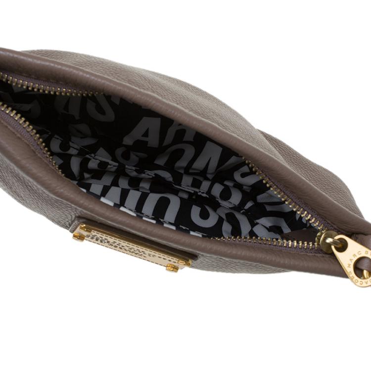 Pre Owned Marc by Marc Jacobs Brown Leather Classic Q Percy Crossbody