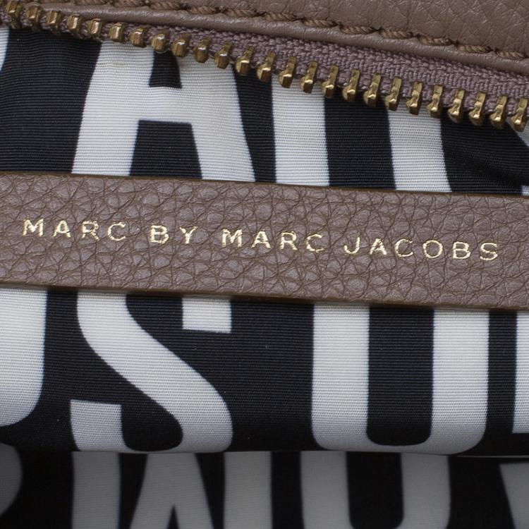 Pre Owned Marc by Marc Jacobs Brown Leather Classic Q Percy Crossbody