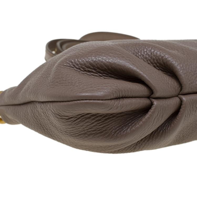 Pre Owned Marc by Marc Jacobs Brown Leather Classic Q Percy Crossbody