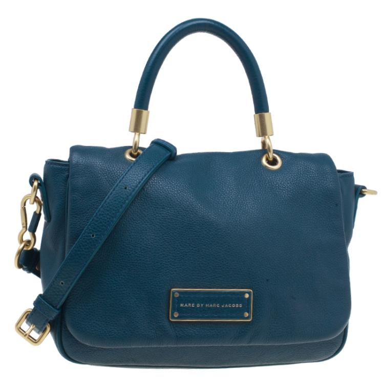 Pre Owned Marc by Marc Jacobs Green Leather Too Hot To Handle Shoulder Bag