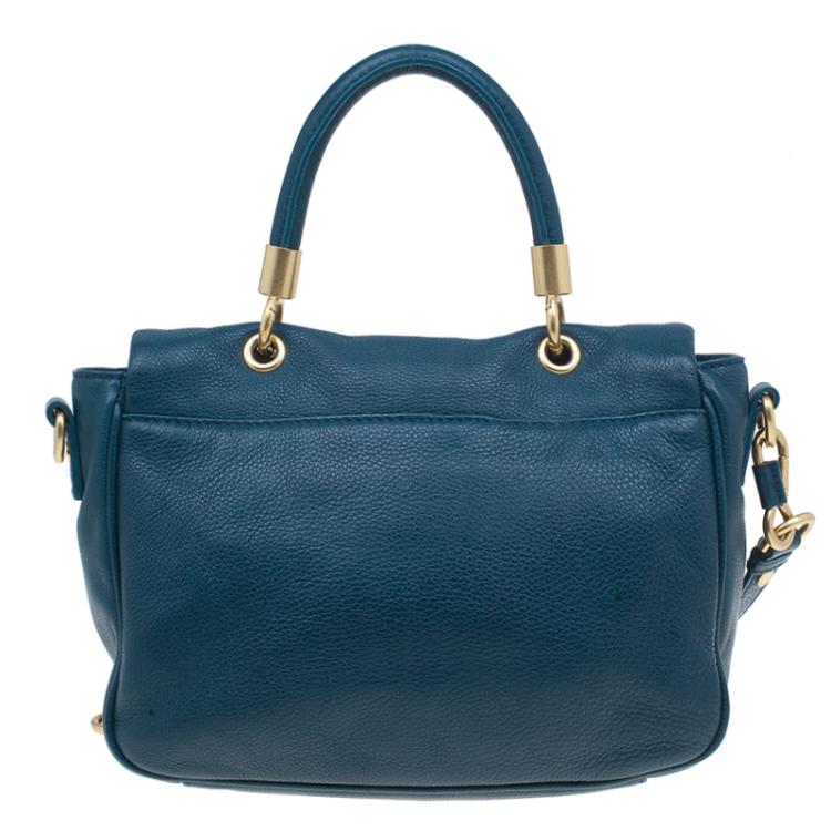 Pre Owned Marc by Marc Jacobs Green Leather Too Hot To Handle Shoulder Bag