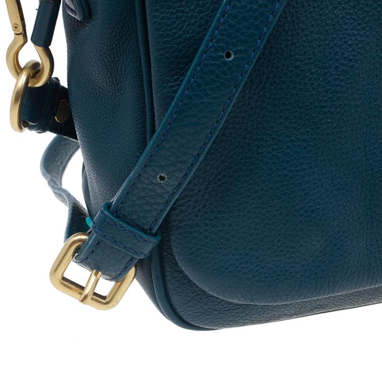 Pre Owned Marc by Marc Jacobs Green Leather Too Hot To Handle Shoulder Bag