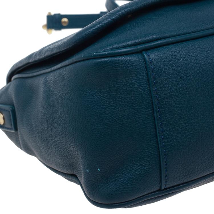 Pre Owned Marc by Marc Jacobs Green Leather Too Hot To Handle Shoulder Bag