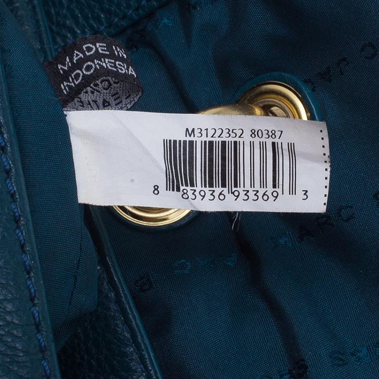 Pre Owned Marc by Marc Jacobs Green Leather Too Hot To Handle Shoulder Bag