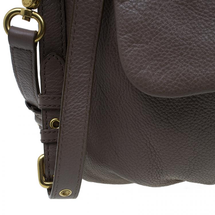 Pre Owned Marc by Marc Jacobs Beige Leather Classic Q Lil Ukita Satchel