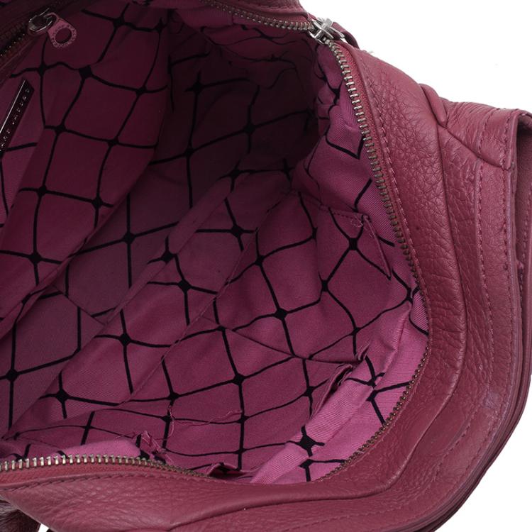 Pre Owned Marc by Marc Jacobs Red Leather Softy Jorie Satchel