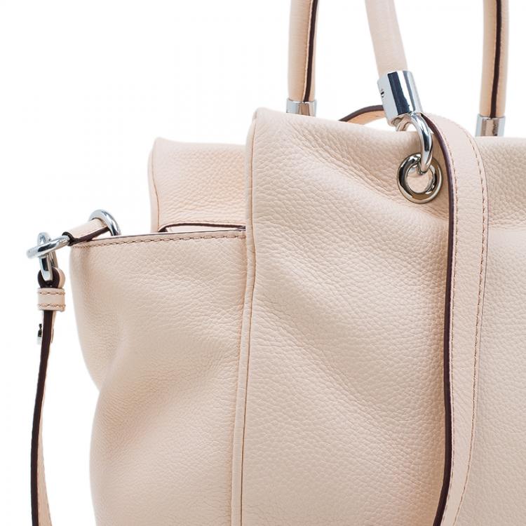 Pre Owned Marc by Marc Jacobs Nude Leather Bentley Too Hot To Handle Tote