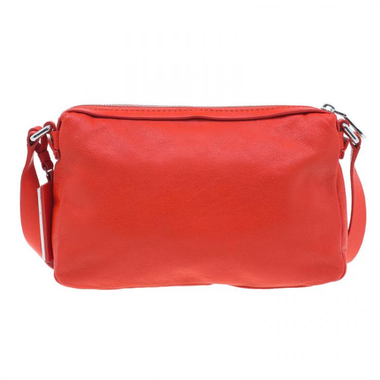 مملوكة مسبقًا Marc by Marc Jacobs Red Leather Werdie Camera Crossbody Bag