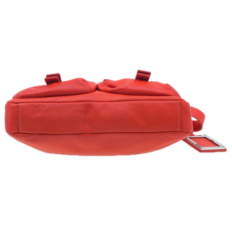 مملوكة مسبقًا Marc by Marc Jacobs Red Leather Werdie Camera Crossbody Bag