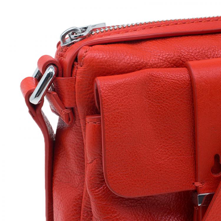 مملوكة مسبقًا Marc by Marc Jacobs Red Leather Werdie Camera Crossbody Bag