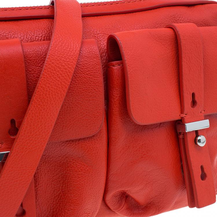 مملوكة مسبقًا Marc by Marc Jacobs Red Leather Werdie Camera Crossbody Bag