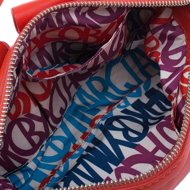 مملوكة مسبقًا Marc by Marc Jacobs Red Leather Werdie Camera Crossbody Bag