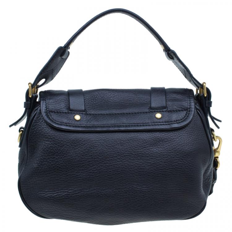 Pre Owned Marc by Marc Jacobs Black Leather Sophie Crossbody Bag