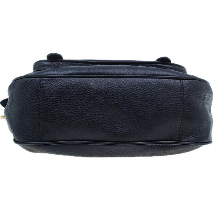 Pre Owned Marc by Marc Jacobs Black Leather Sophie Crossbody Bag