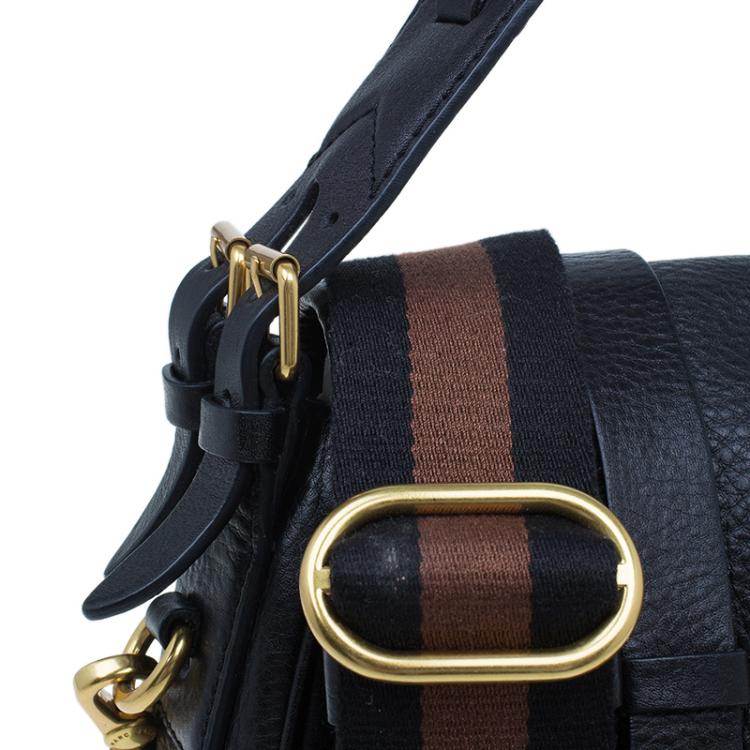 Pre Owned Marc by Marc Jacobs Black Leather Sophie Crossbody Bag