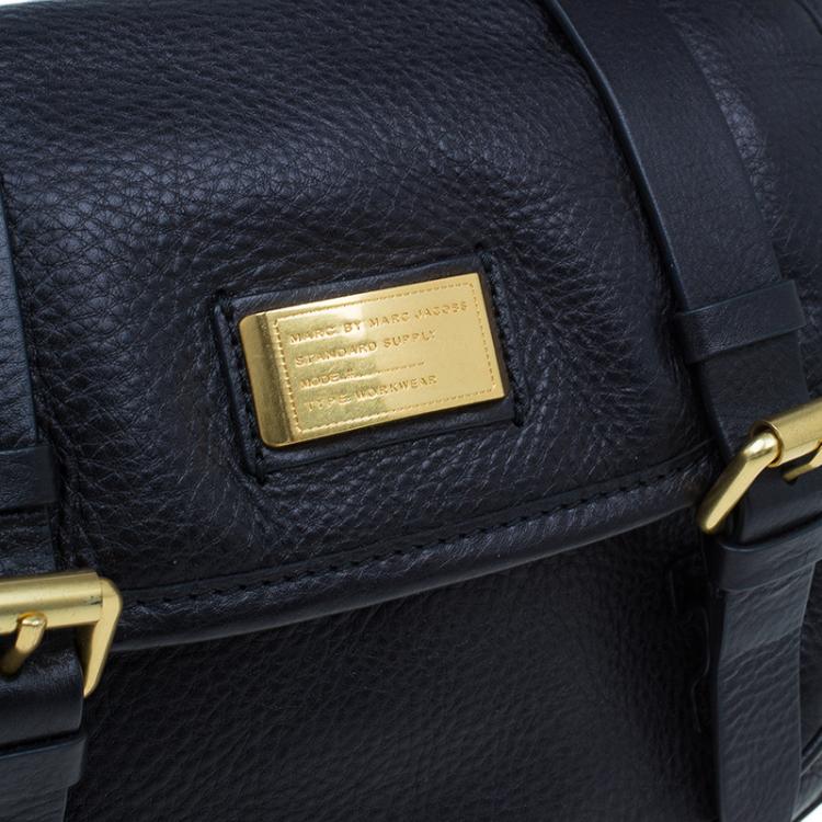 Pre Owned Marc by Marc Jacobs Black Leather Sophie Crossbody Bag