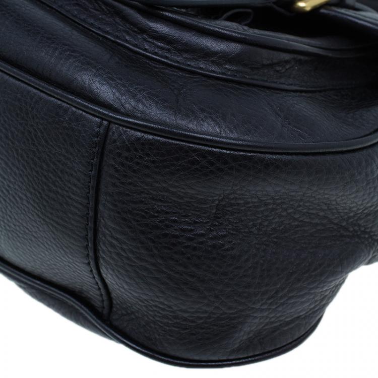 Pre Owned Marc by Marc Jacobs Black Leather Sophie Crossbody Bag
