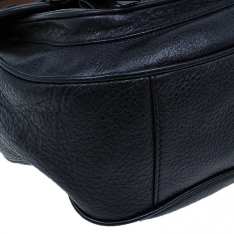 Pre Owned Marc by Marc Jacobs Black Leather Sophie Crossbody Bag